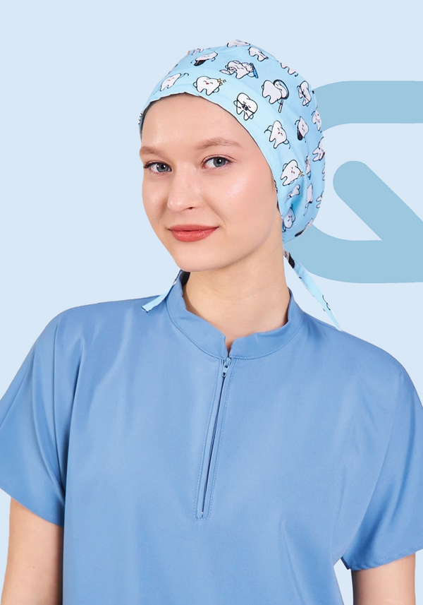 Tooth Pattern CapFlex Surgical Cap