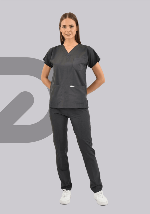 Gray VFlex Scrubs Set