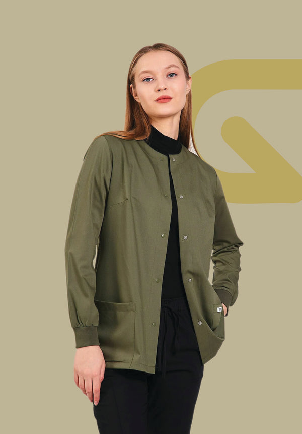 Green ShieldFlex Surgical Jacket